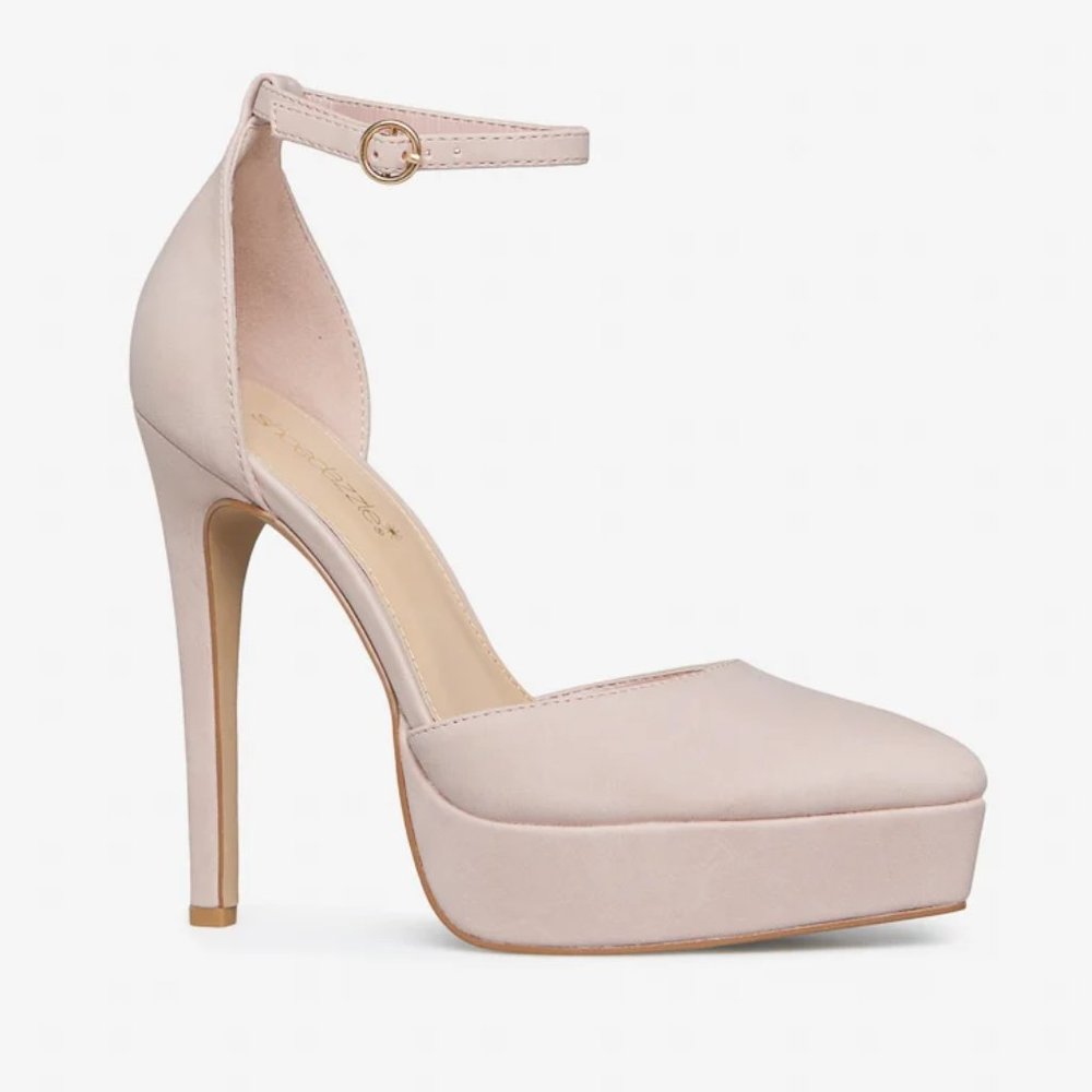 NEW IN BOX - Rish Platform Stiletto Pump Blush
